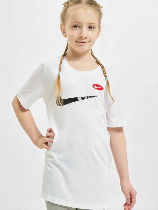 Nike T-Shirt Dry Soccer AOP blanc