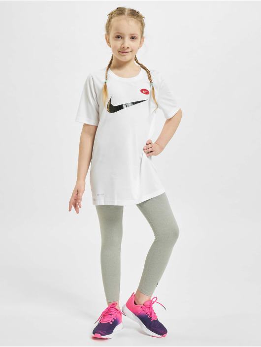 Nike T-Shirt Dry Soccer AOP blanc