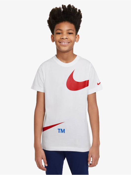Nike T-Shirt Swoosh Pack blanc
