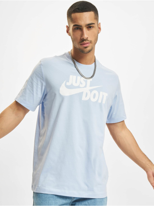 Nike t-shirt Just Do It Swoosh blauw