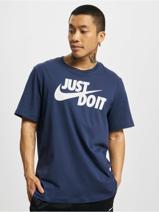 Nike t-shirt NSW Just Do It Swoosh blauw