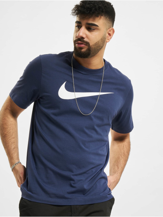 Nike T-Shirt Swoosh bleu