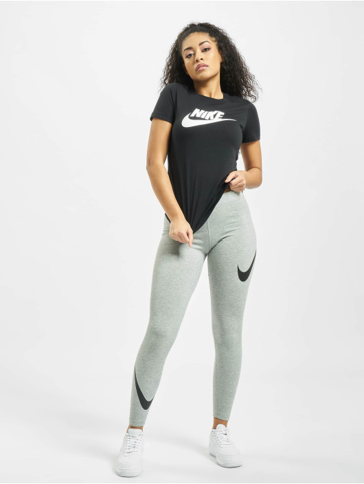 Nike T-Shirt Essential Icon Futura schwarz