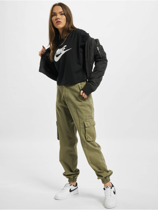 Nike T-Shirt Essential Icon Future schwarz