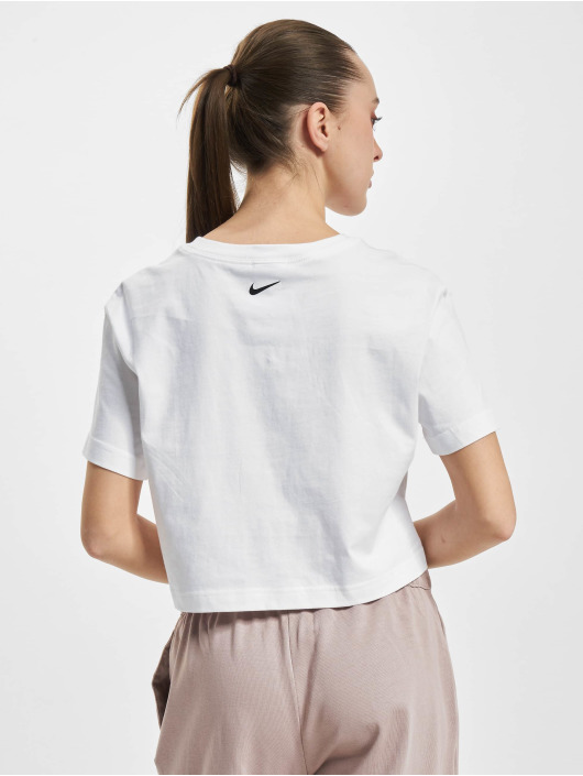 Nike T-shirt Sportswear Print Crop vit
