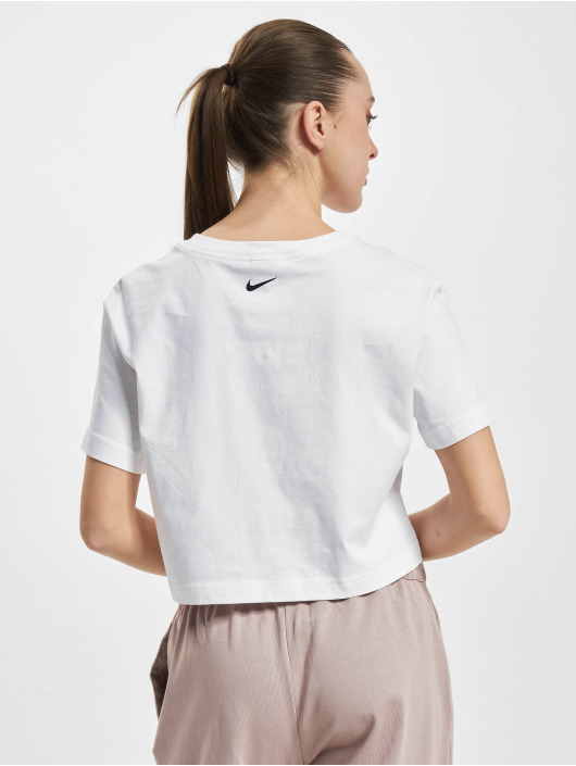 Nike T-Shirt Sportswear Print Crop white