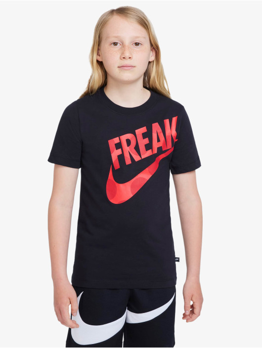 Nike T-Shirty Giannis Freak Dots czarny