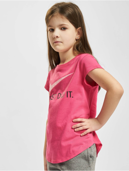 Nike T-Shirty Swoosh JDI pink
