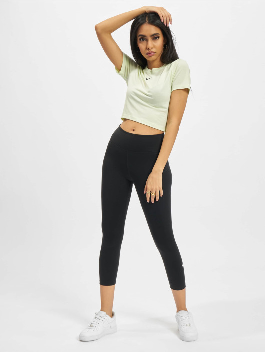 Nike T-Shirty Slim zielony