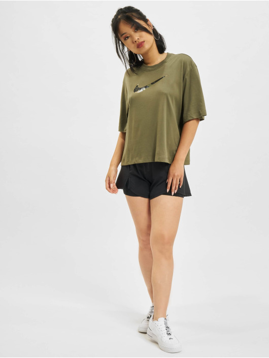 Nike T-skjorter Boxy One oliven