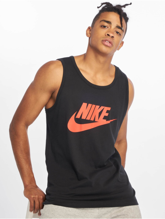 Nike Tank Tops Icon Futura black