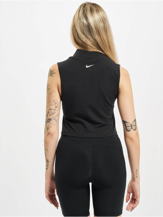 Nike Tank Tops Mock Print black