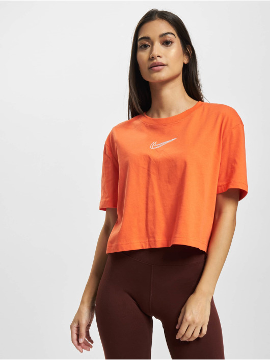 Nike Trika Nsw Print oranžový