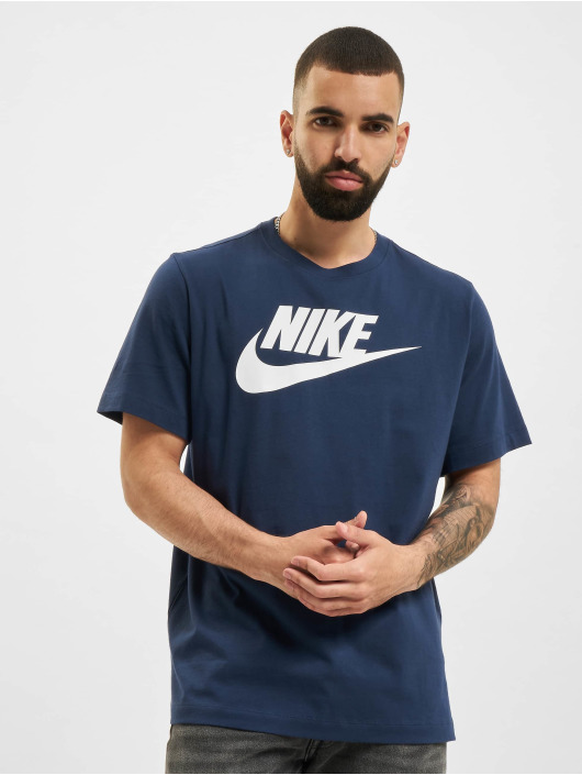 Nike Tričká Icon Futura modrá