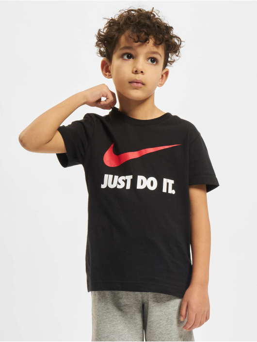 Nike Tričká Swoosh JDI èierna