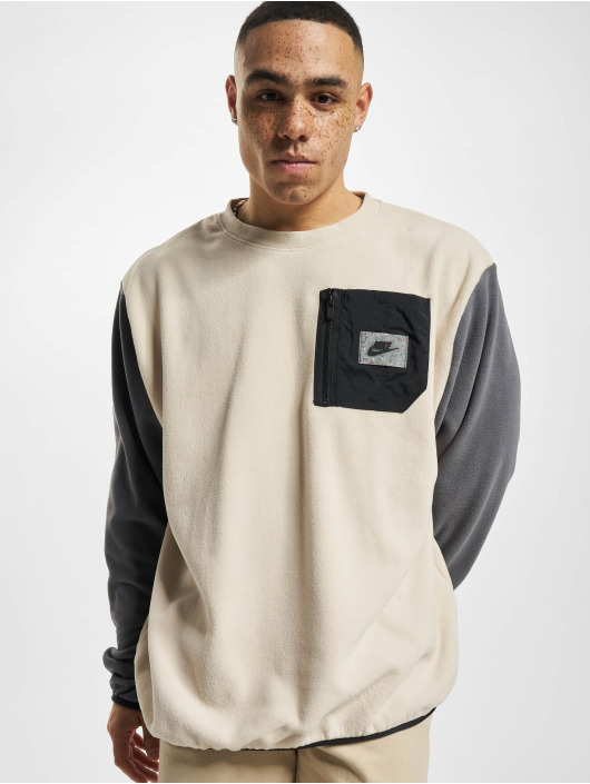 Nike Tröja Spu Tf Polar Fleece Crew beige