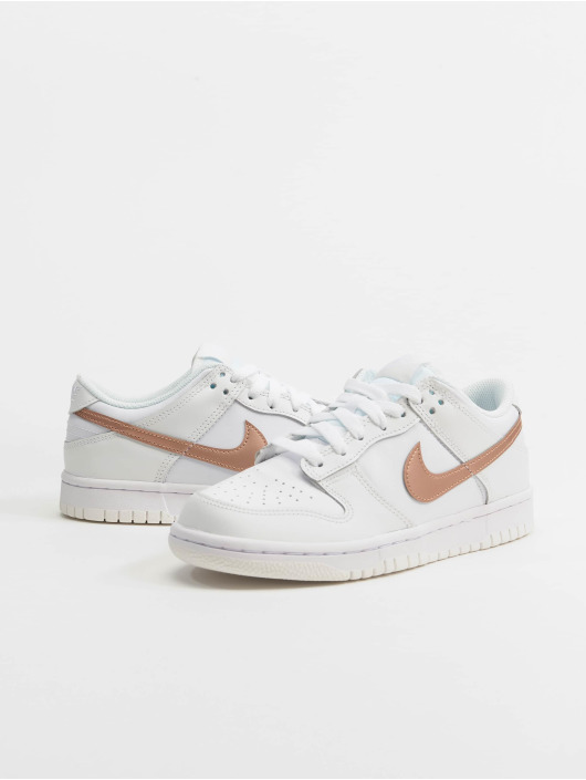 Nike Zapatillas de deporte Dunk Low GS blanco