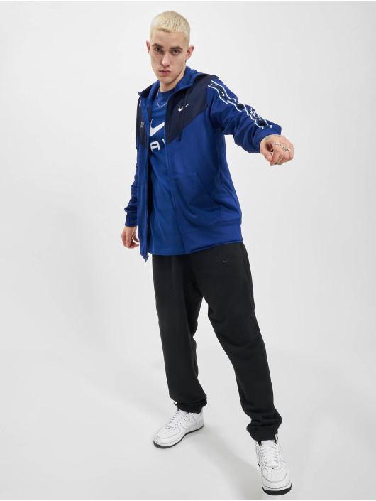 Nike Zip Hoodie Sportswear Repeat blå