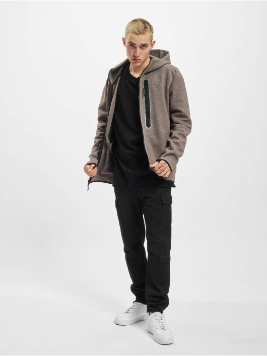 Nike Zip Hoodie Nsw Revival brown