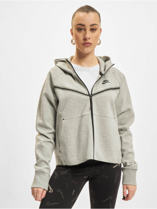 Nike Zip Hoodie Tech Fleece Essntl grau