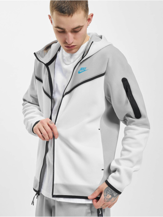 Nike Zip Hoodie Tech Fleece grau