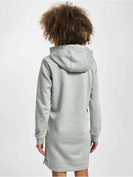 Nike Šaty W Nsw Club Fleece šedá
