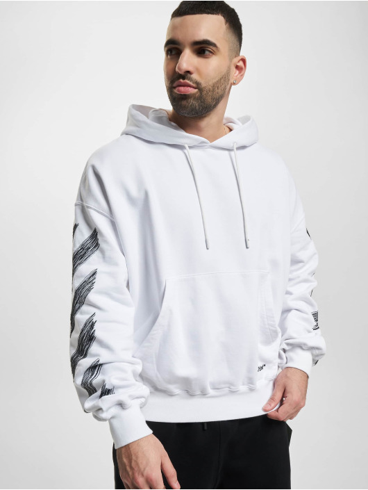 Off-White Hoody Scribble Diag Boxy wit