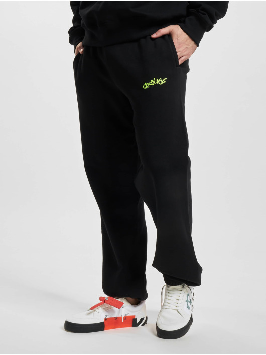 Off-White Jogging kalhoty Opposite Arr Slim čern
