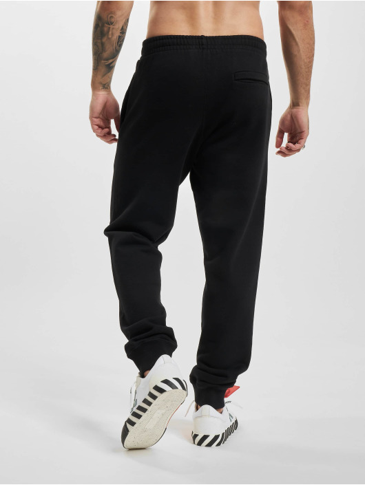 Off-White Jogging kalhoty Chunky Logo Cuffed Slim čern