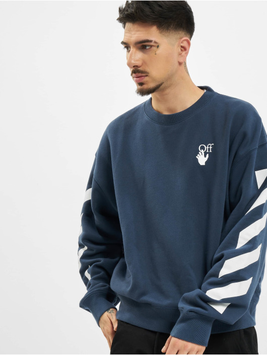 Off-White Pullover Diag Agreement Over blau