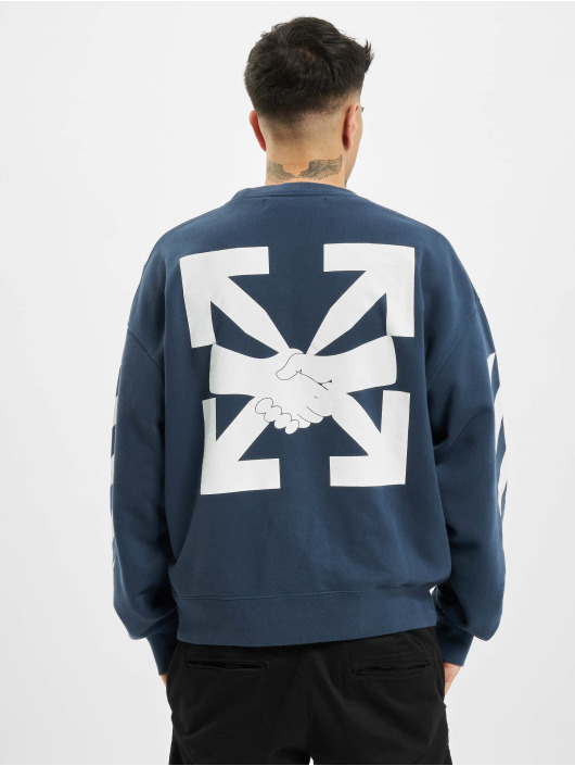 Off-White Sweat & Pull Diag Agreement Over bleu