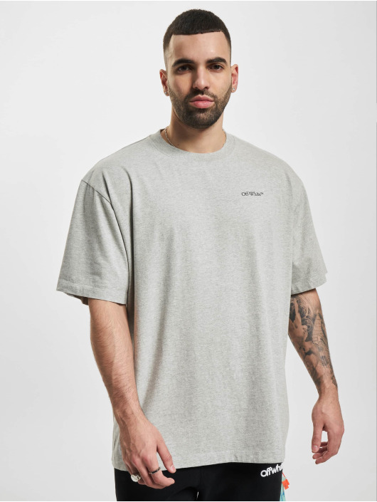 Off-White t-shirt Jumbo Arrow Over grijs