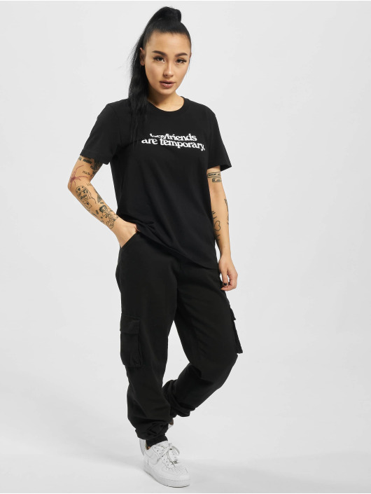 Off-White T-Shirt Boyfriends Casual noir