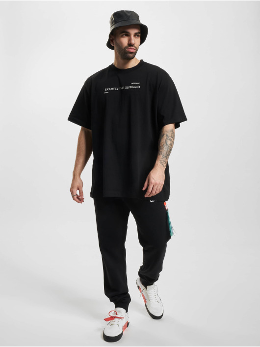 Off-White t-shirt Spiral Opp Over zwart