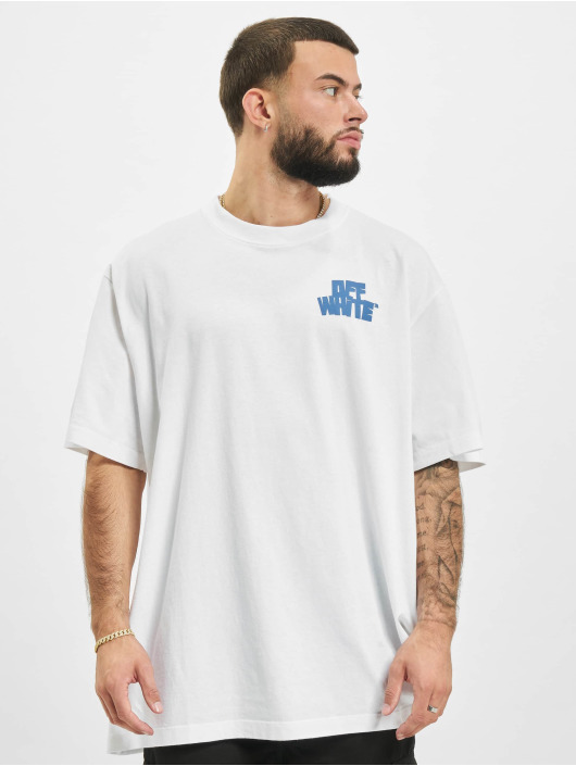 Off-White T-Shirty Hands Arrows Slim bialy