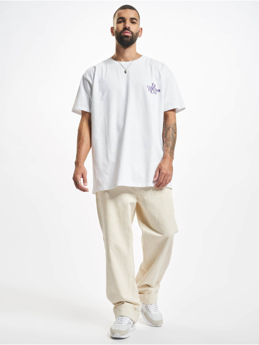 On Vacation T-Shirt Calligraphy blanc