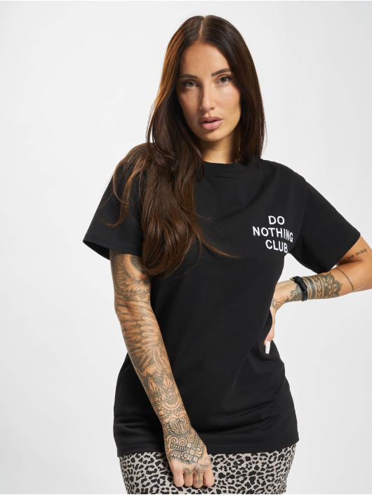 On Vacation T-shirt Do Nothing Club nero