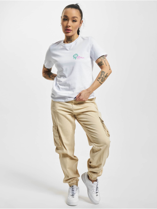 On Vacation T-Shirt Too Blessed To Be Stressed weiß