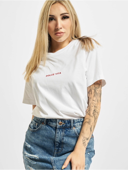 On Vacation T-Shirt Dolce Vita white