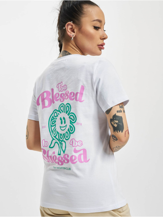 On Vacation t-shirt Too Blessed To Be Stressed wit