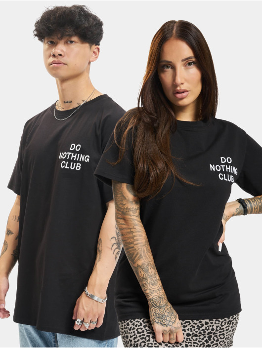 On Vacation t-shirt Do Nothing Club zwart