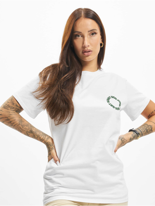 On Vacation T-Shirty Ladies Circle bialy