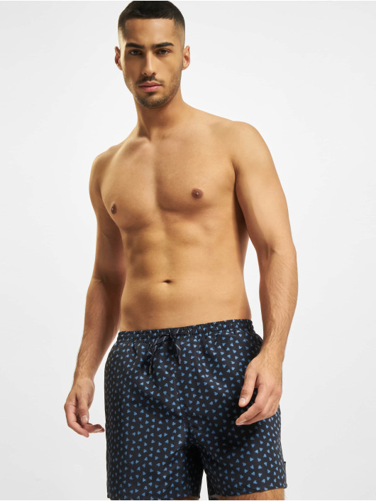 Only & Sons Badeshorts Ted Ditsy blå