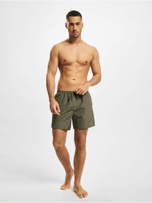 Only & Sons Badeshorts Ted Ditsy oliven