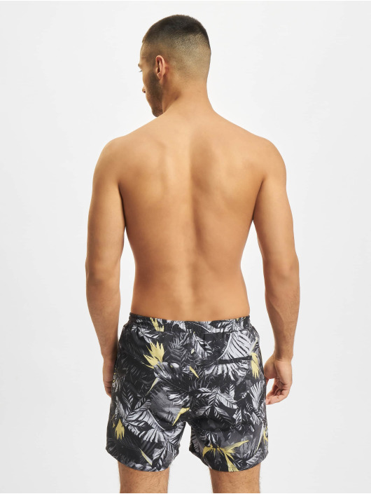 Only & Sons Badeshorts Ted Flora svart