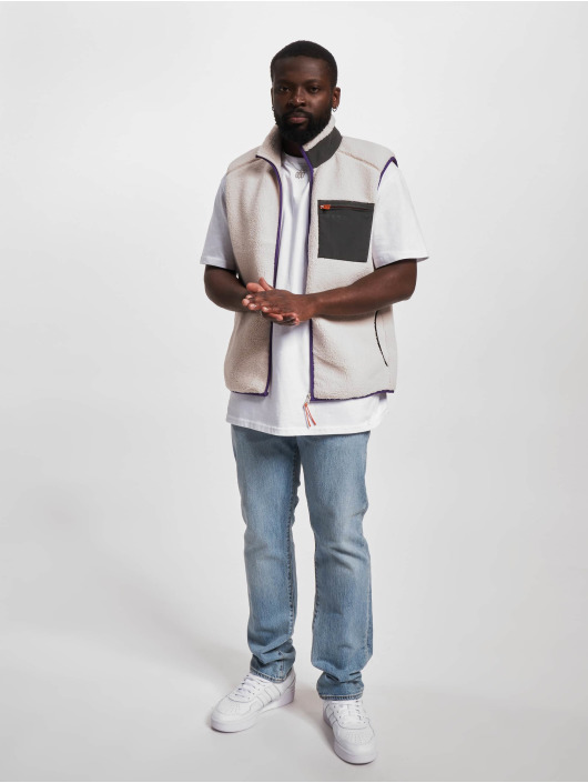 Only & Sons Bodywarmer Dallas Sherpa beige