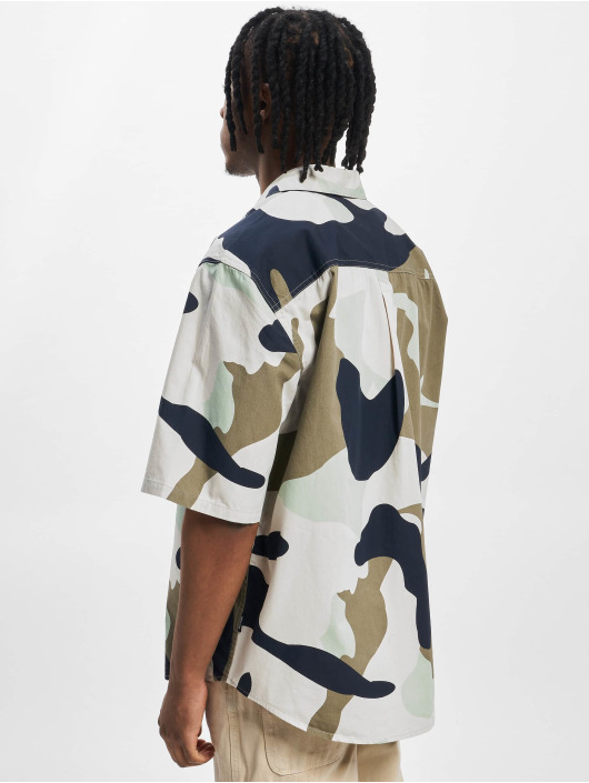 Only & Sons Chemise Tie Life Camo Resort bleu