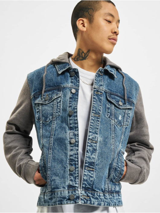 Only & Sons Jacket / Denim Jacket onsCoin Life Hooded Trucker in blue 816373