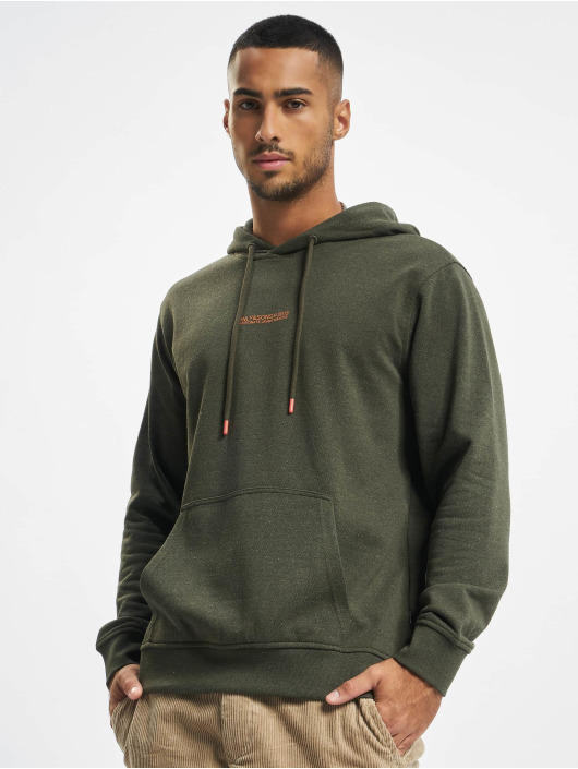 Only & Sons Herren Hoody Elon Life Logo in grün