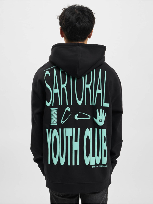 Only & Sons Hoody Saul Back Print zwart